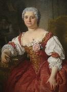Pierre Subleyras Portrait of Maria Felice Tibaldi painting